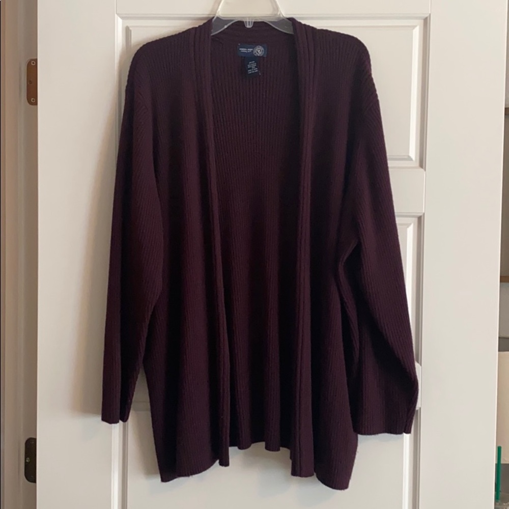 Purple Cardigan